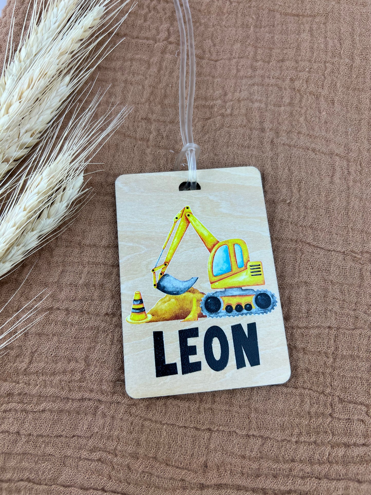 Printed Timber Bag Tag