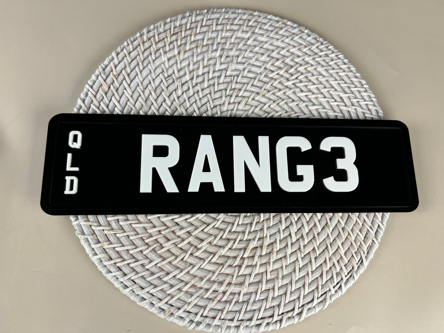 Novelty Acrylic Number Plates