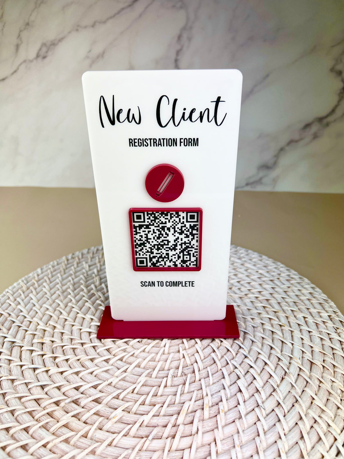 Business Review/QR Code Sign