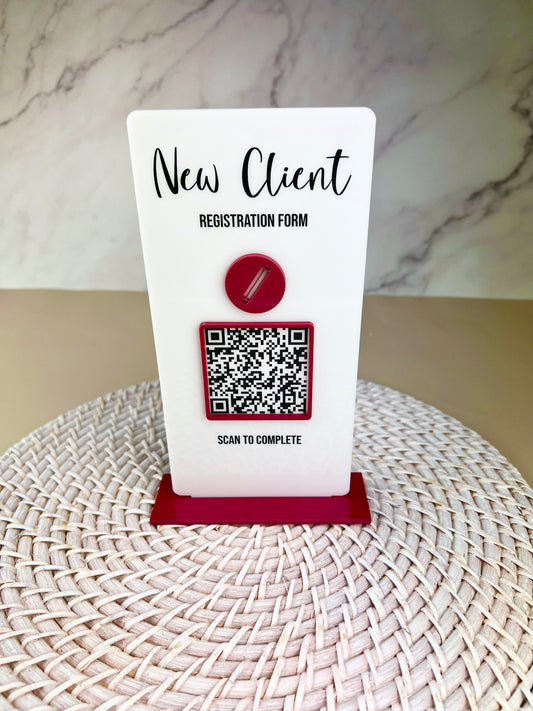 Business Review/QR Code Sign