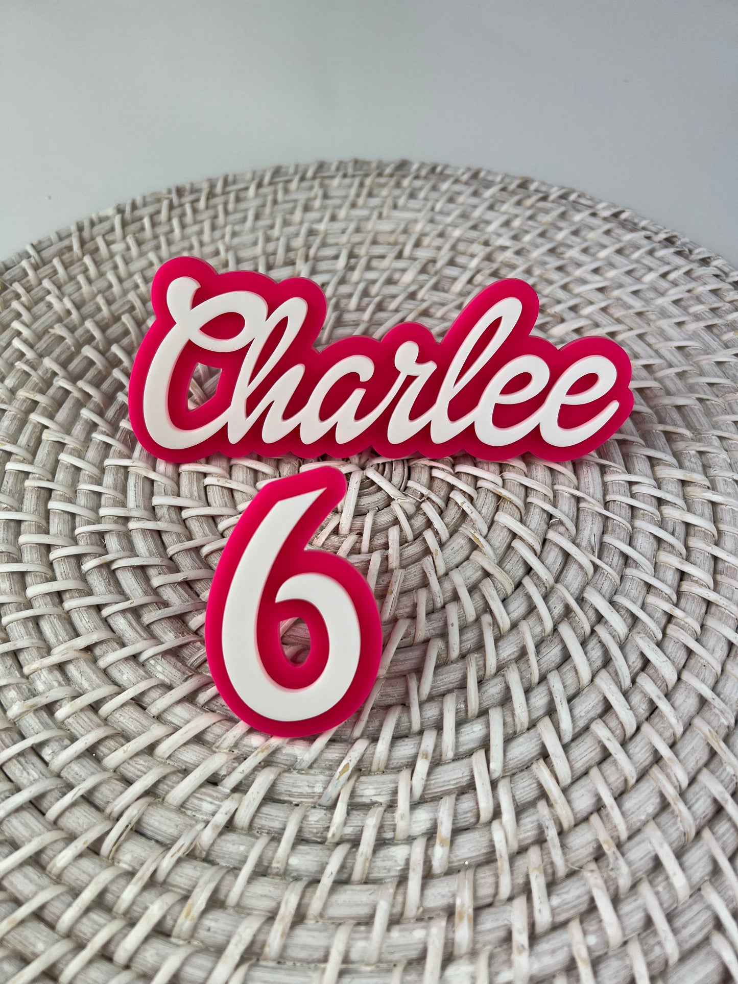 Barbie Cake Topper Set