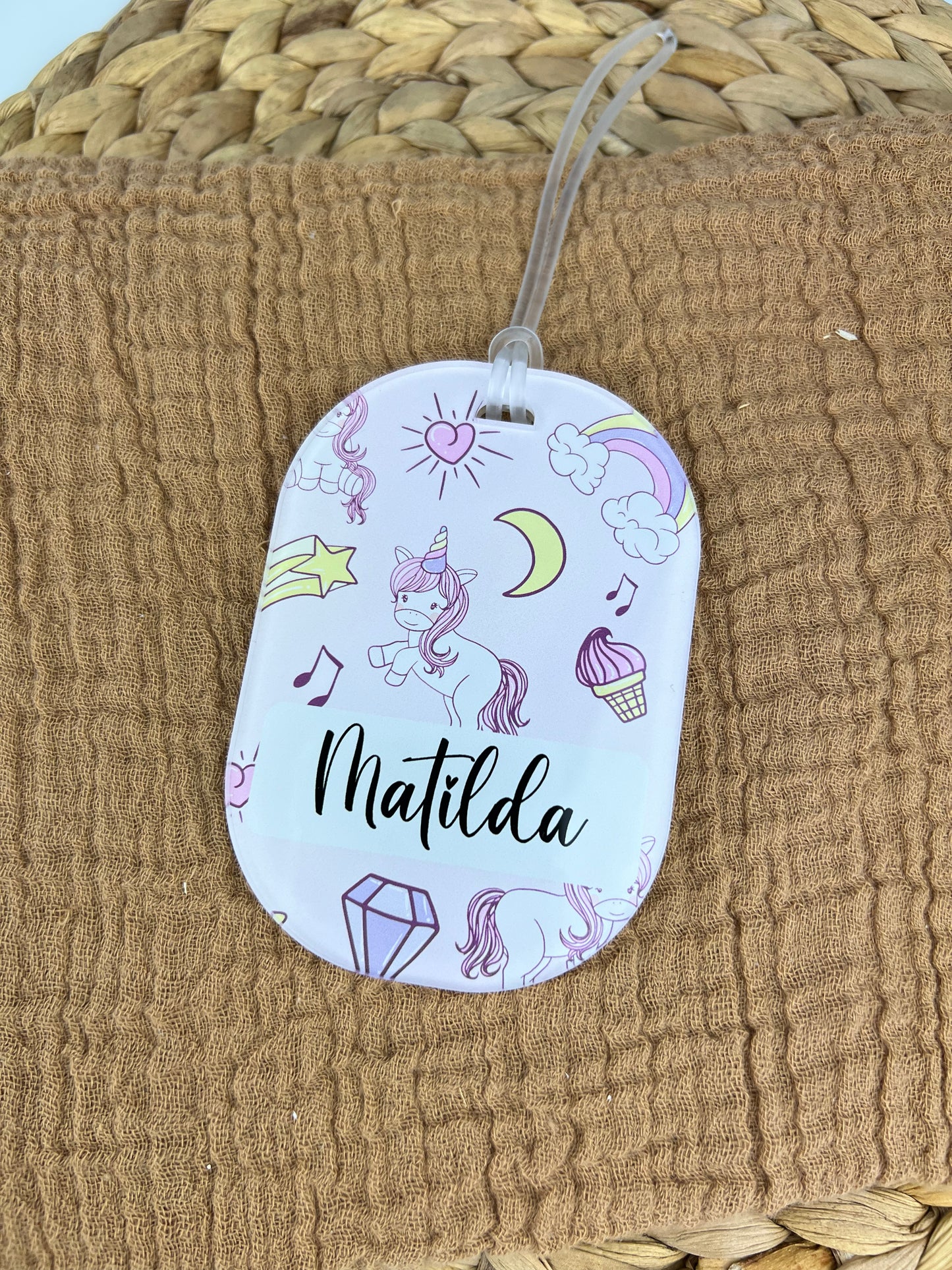 Acrylic Bag Tag