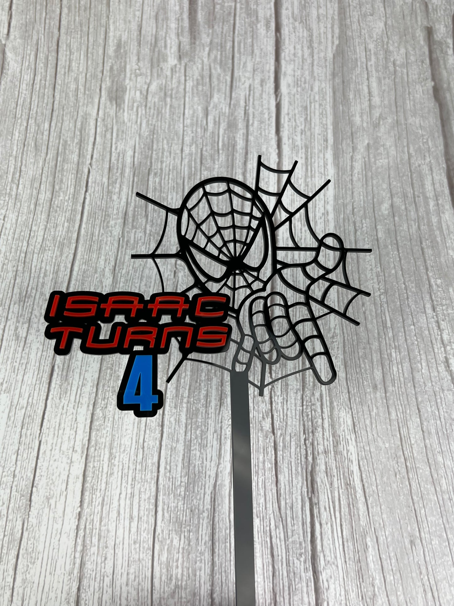 Spiderman Cake Topper