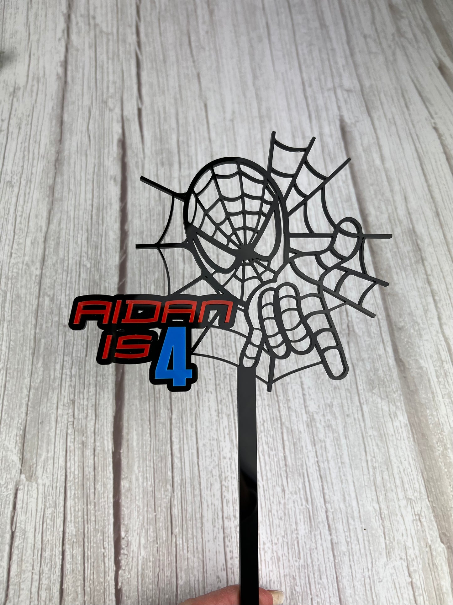 Spiderman Cake Topper
