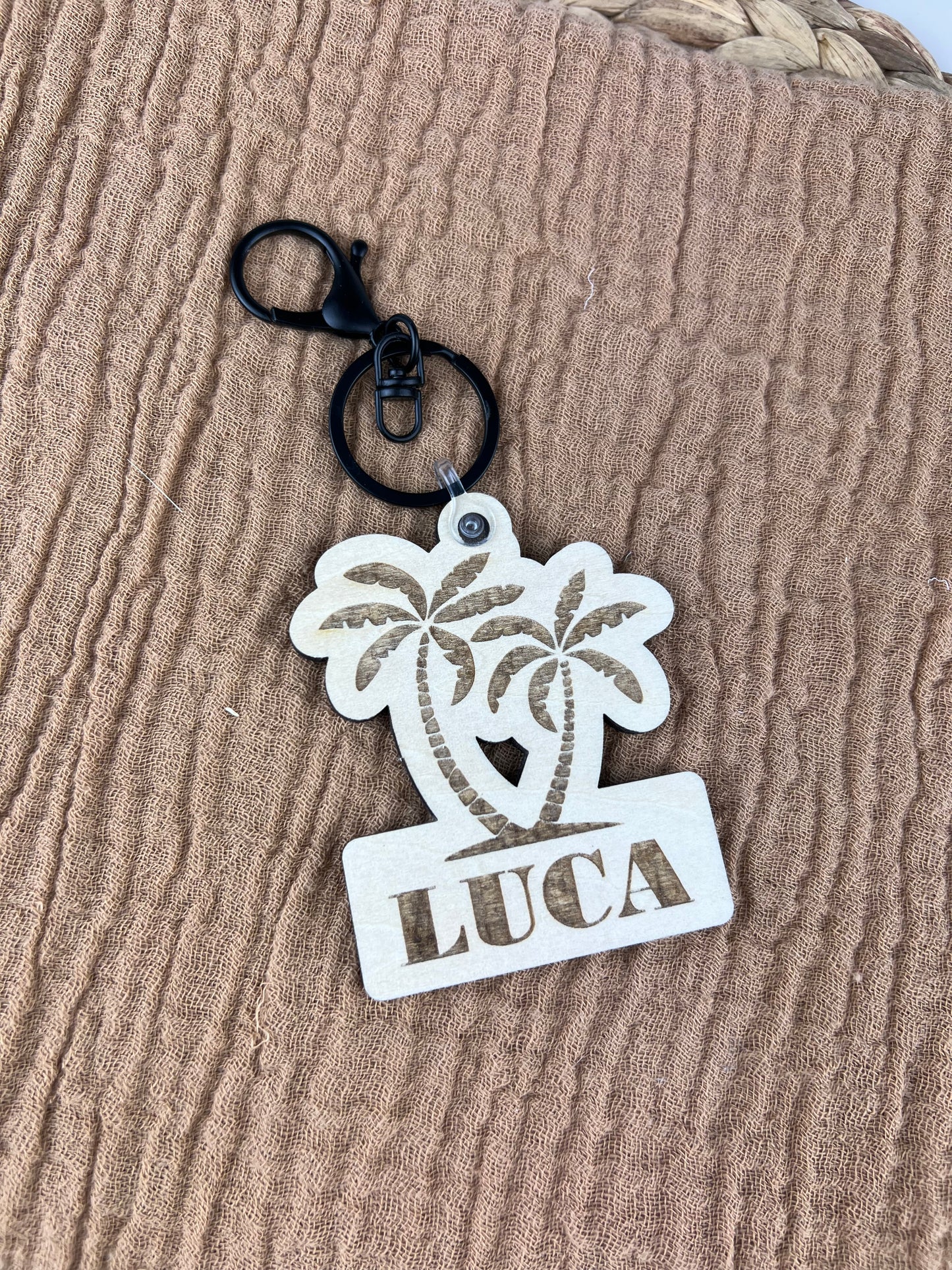 Personalised Timber Bag Tag