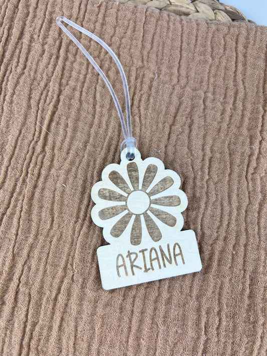 Personalised Timber Bag Tag