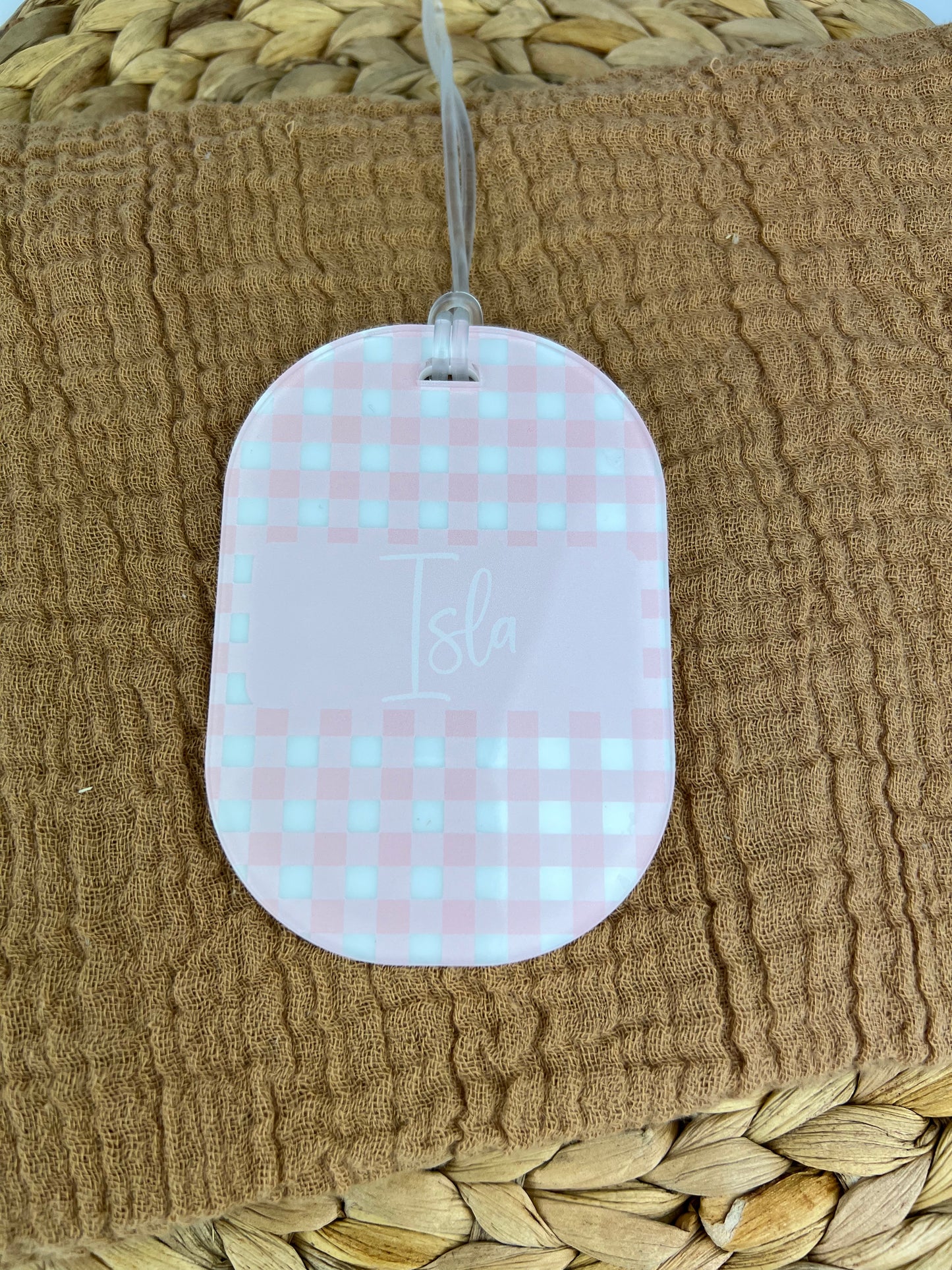 Acrylic Bag Tag