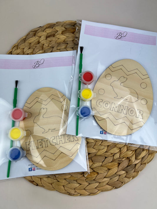 Personalised Easter Egg Paint Set