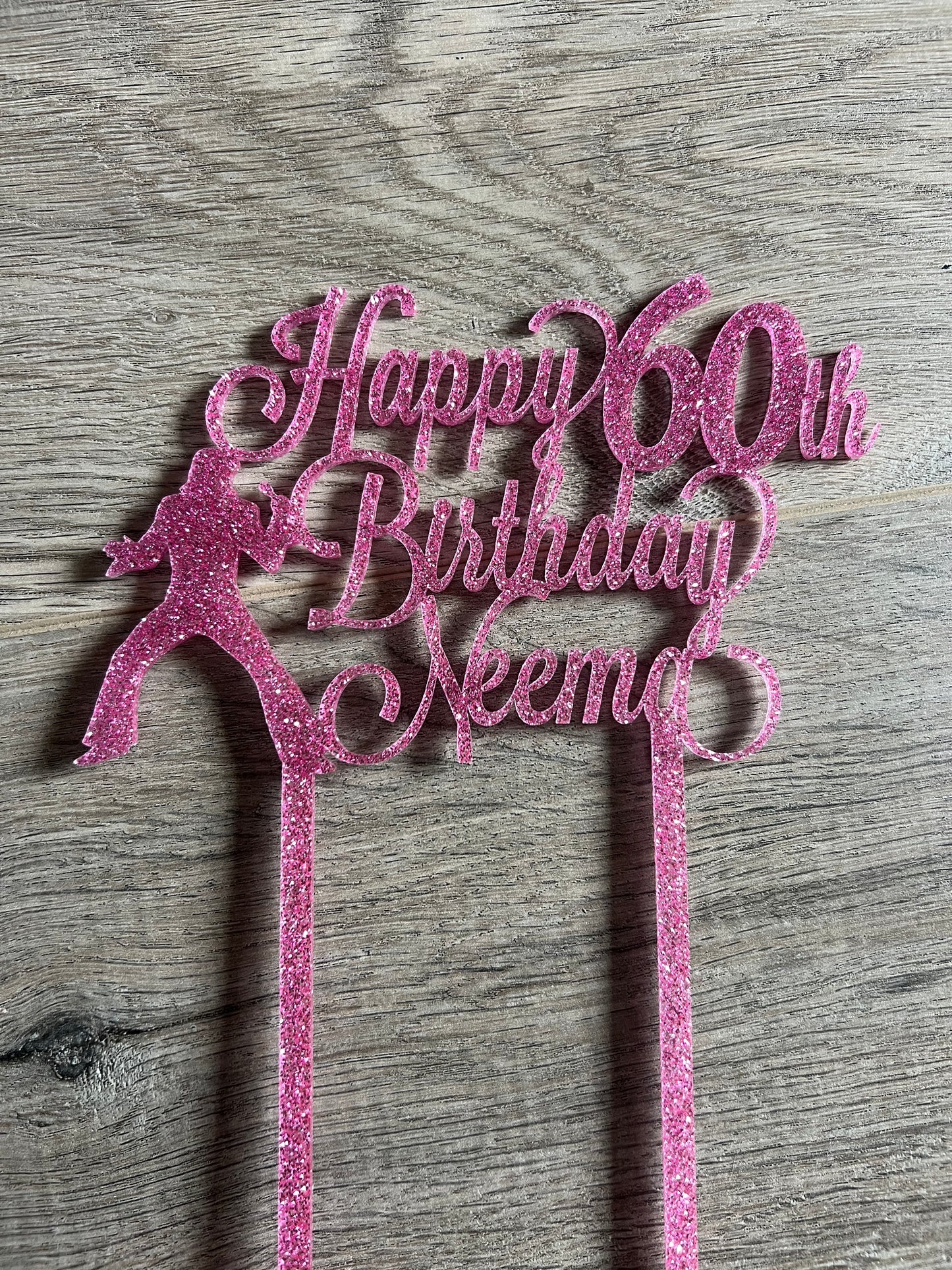 Custom Acrylic Cake Toppers