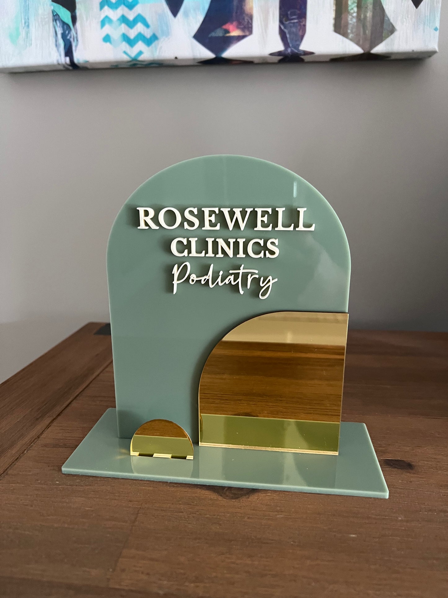 Arch Business Card Holder