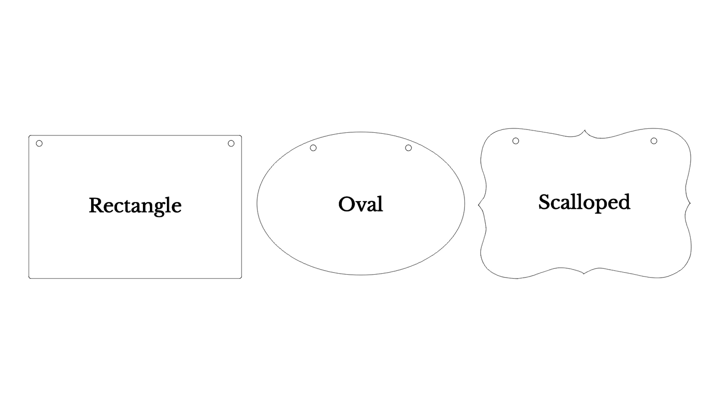 Reserved Seat Memorial Sign