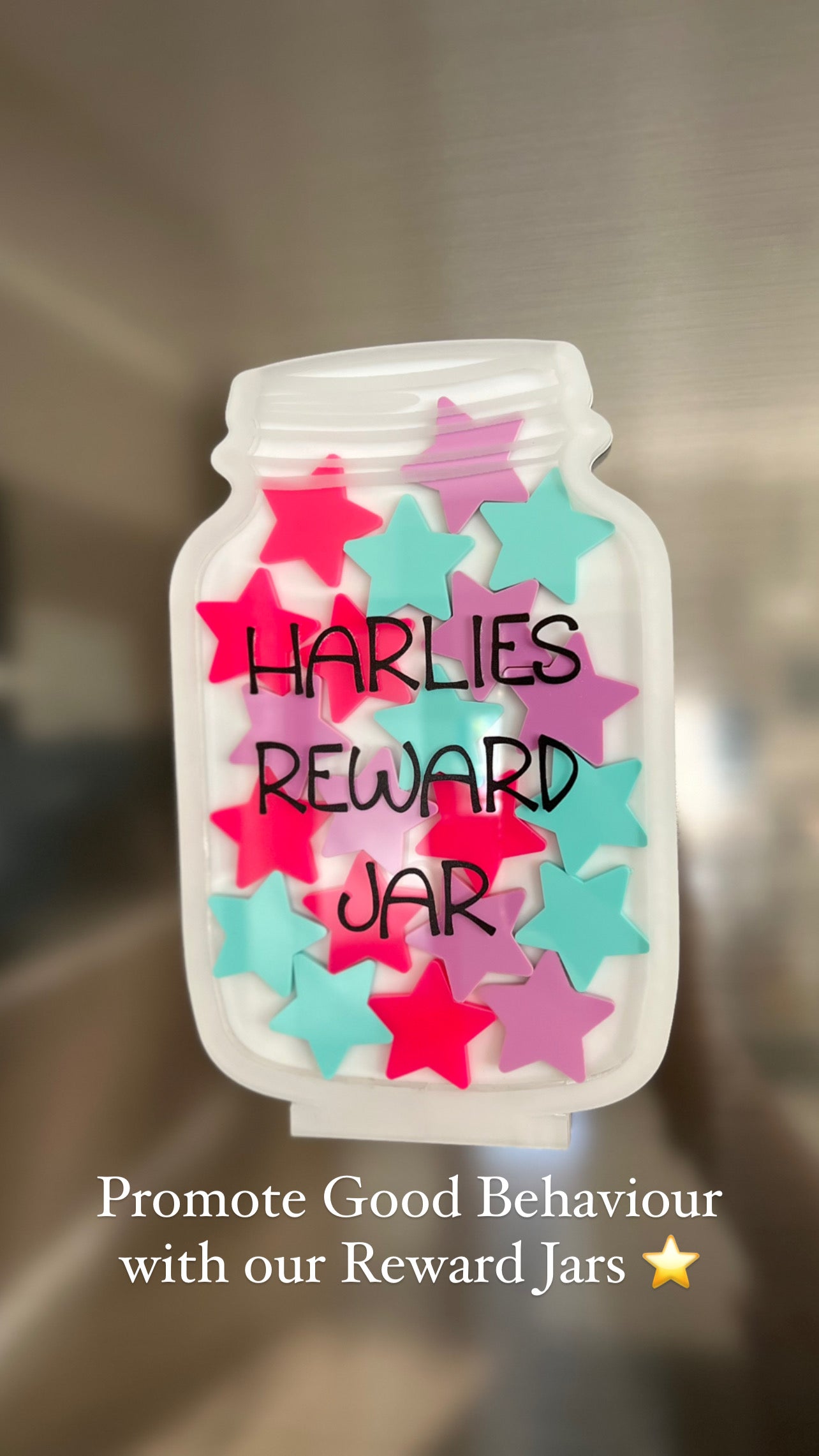 Personalised Rewards Jar