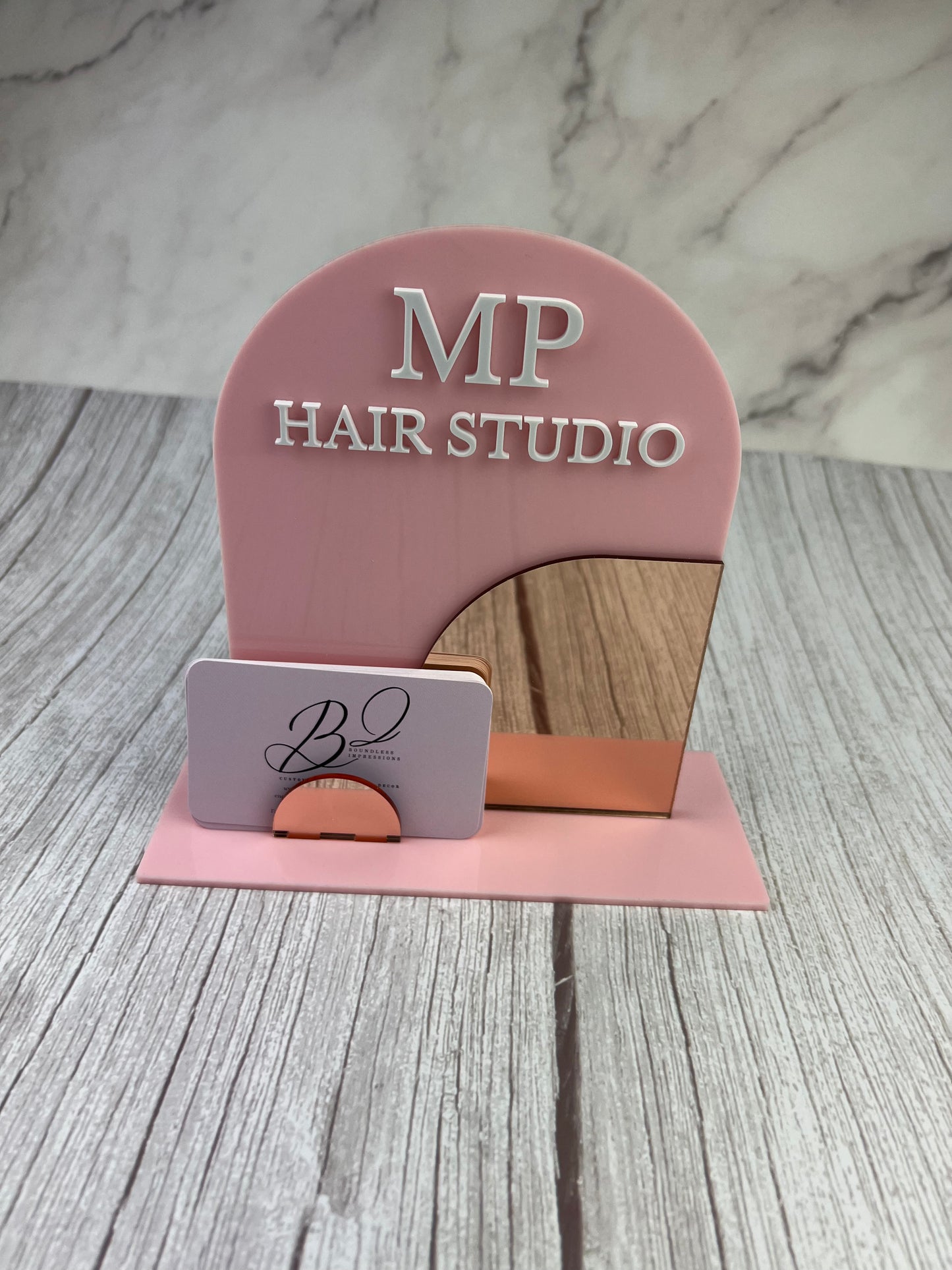 Arch Business Card Holder