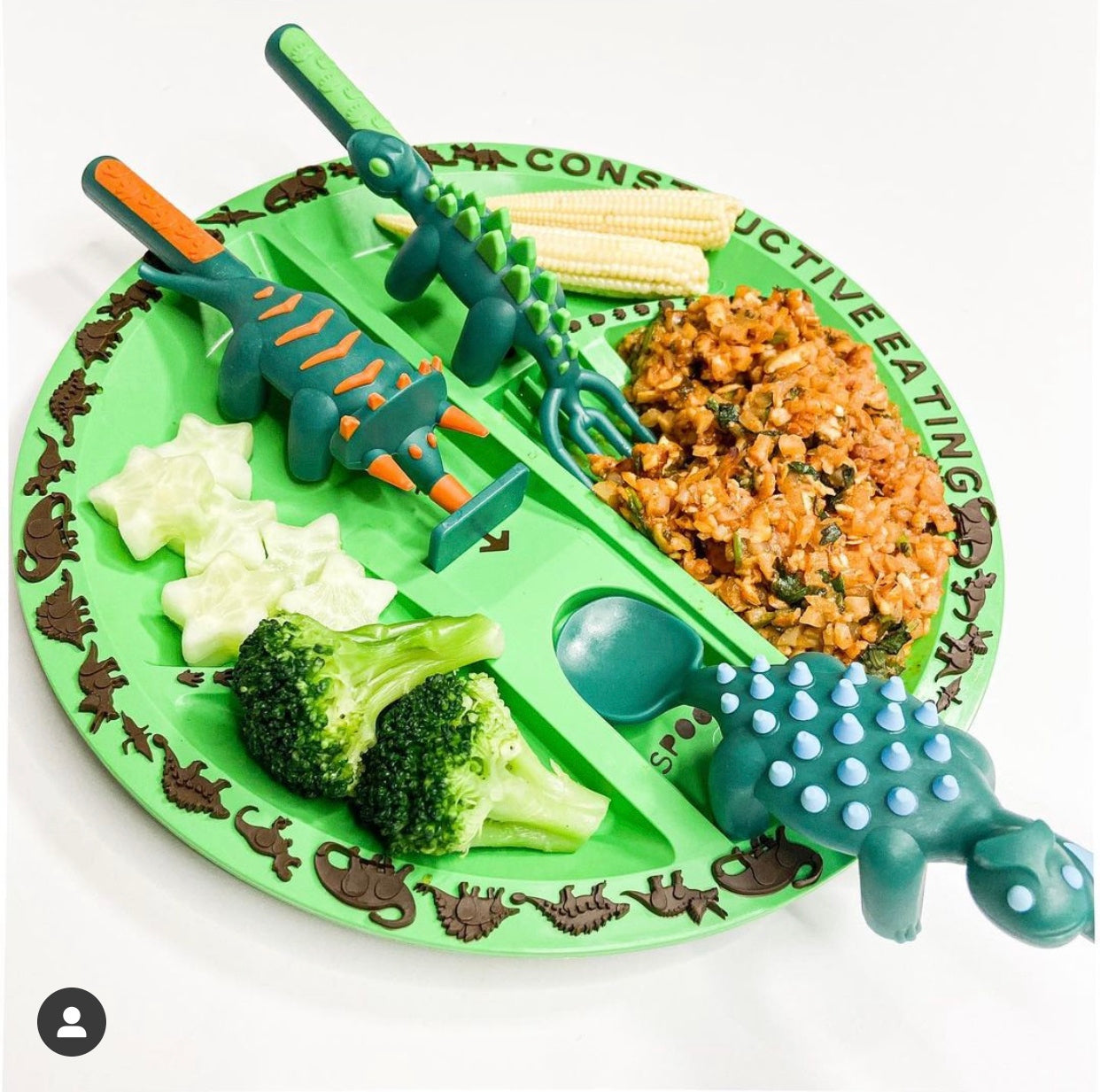 Dinosaur PLATE Only