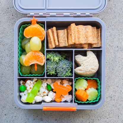 Little Lunch Box Co Bento Five - Dark Grey