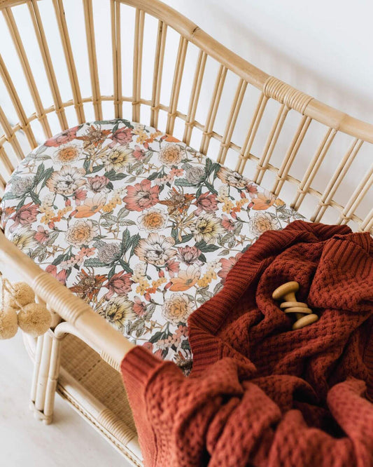 Australiana - Bassinet Sheet/Change Pad Cover