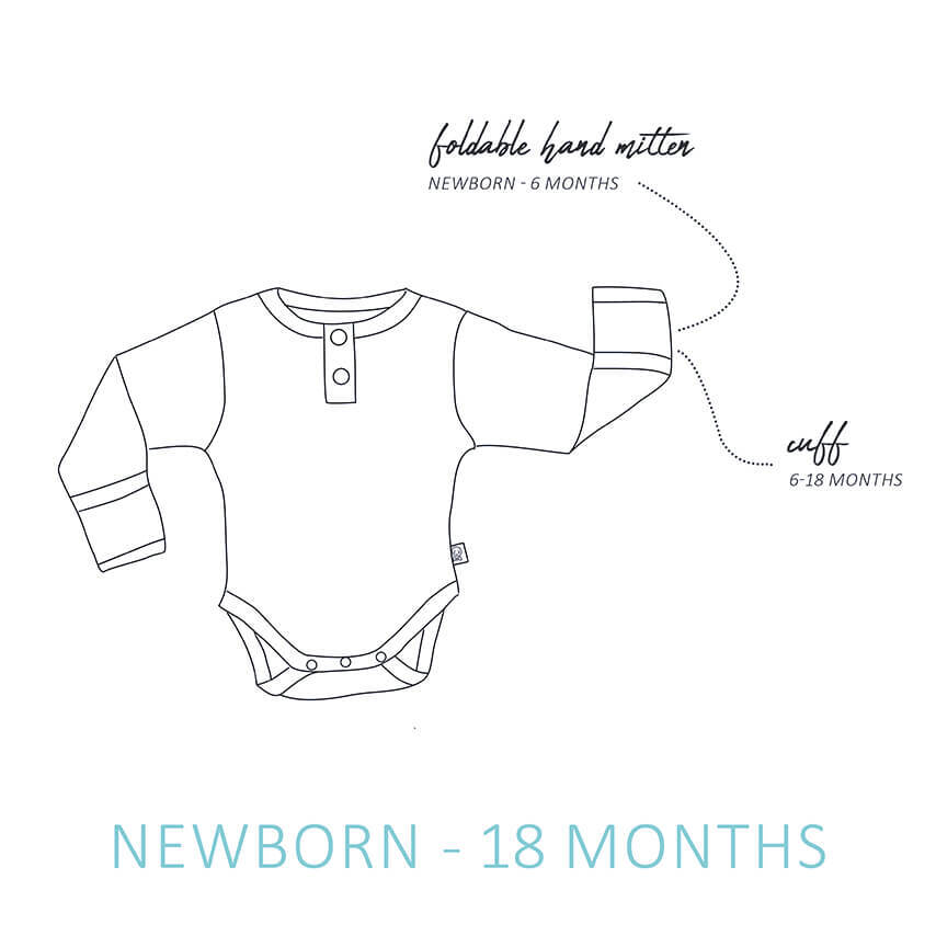 Eucalypt Long Sleeve Bodysuit