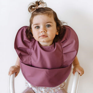 Mauve - Snuggle Bib Waterproof