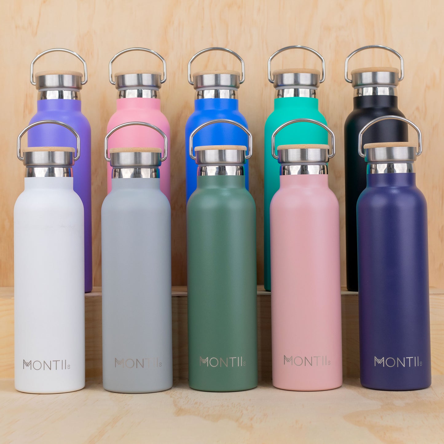 MontiiCo Original Stainless Steel Drink Bottle