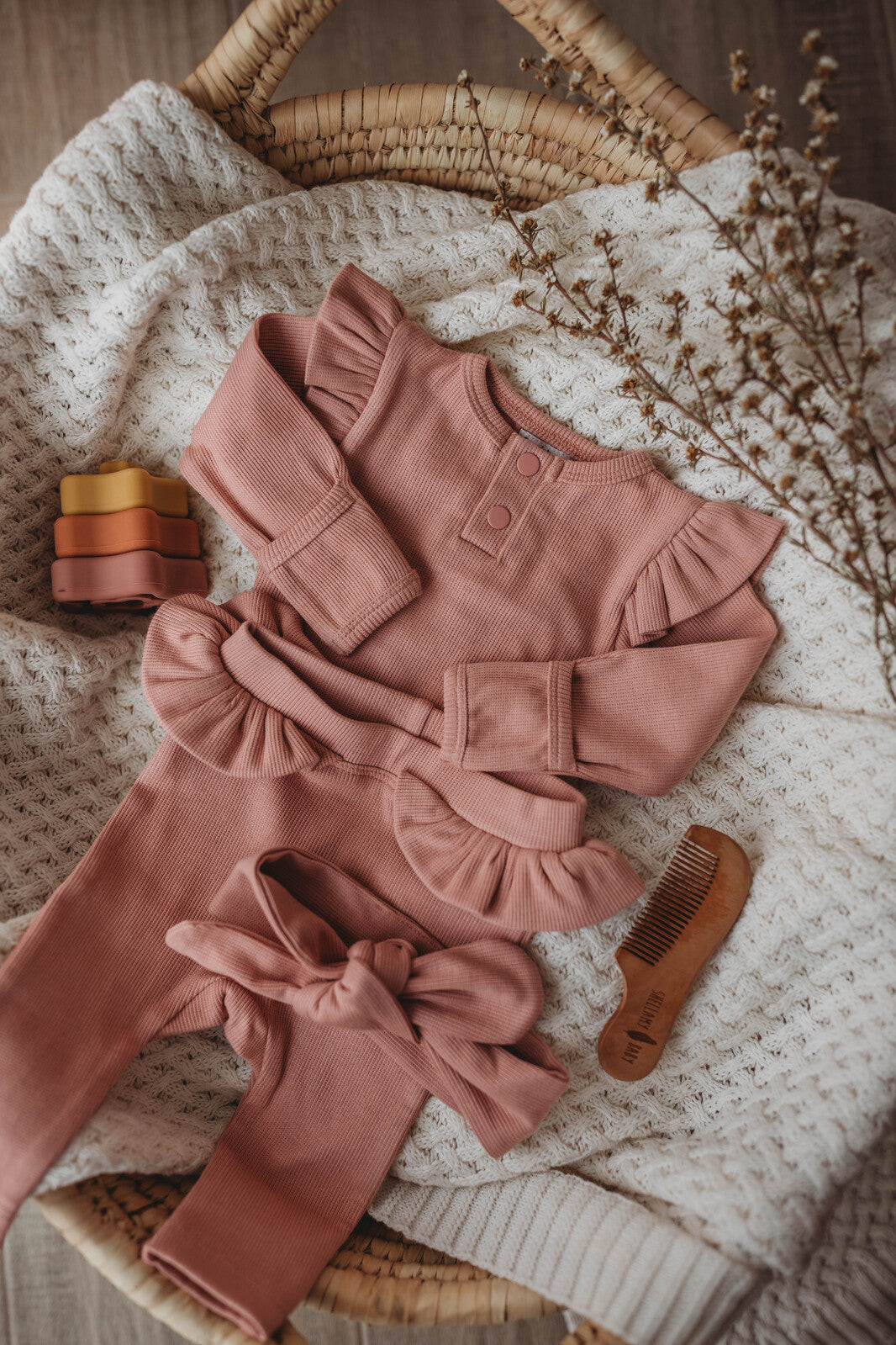 Rose Long Sleeve Bodysuit