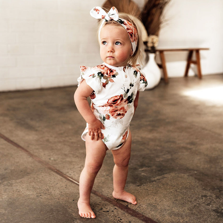 Rosebud Short Sleeve Bodysuit