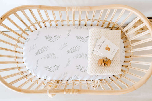 Wild Fern - Bassinet Sheet/Change Pad Cover