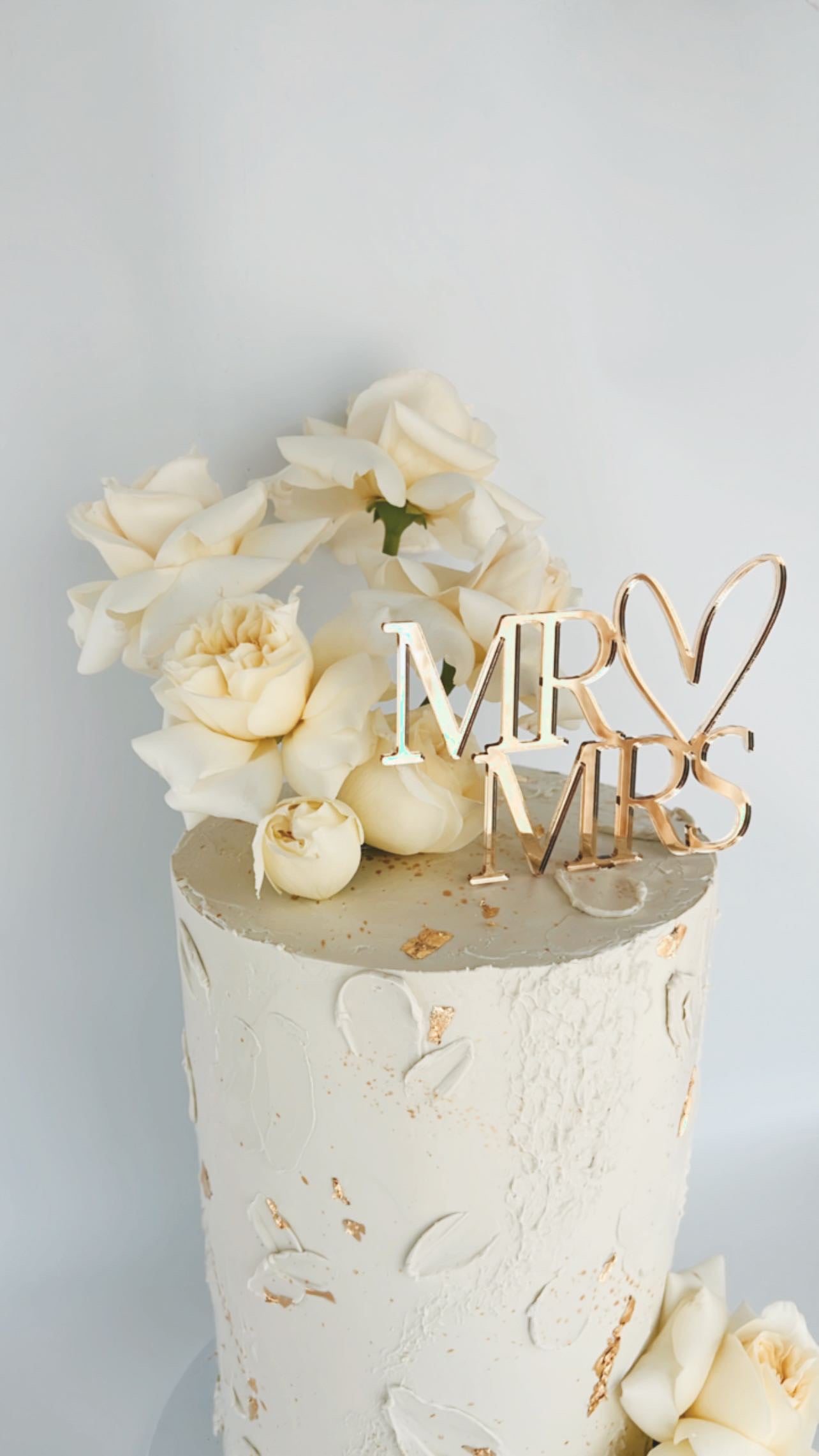 Custom Acrylic Cake Toppers