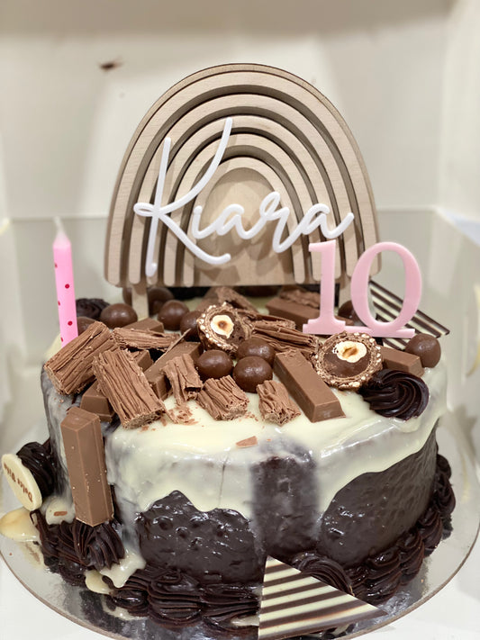 Small Acrylic ‘Number’ Cake Toppers