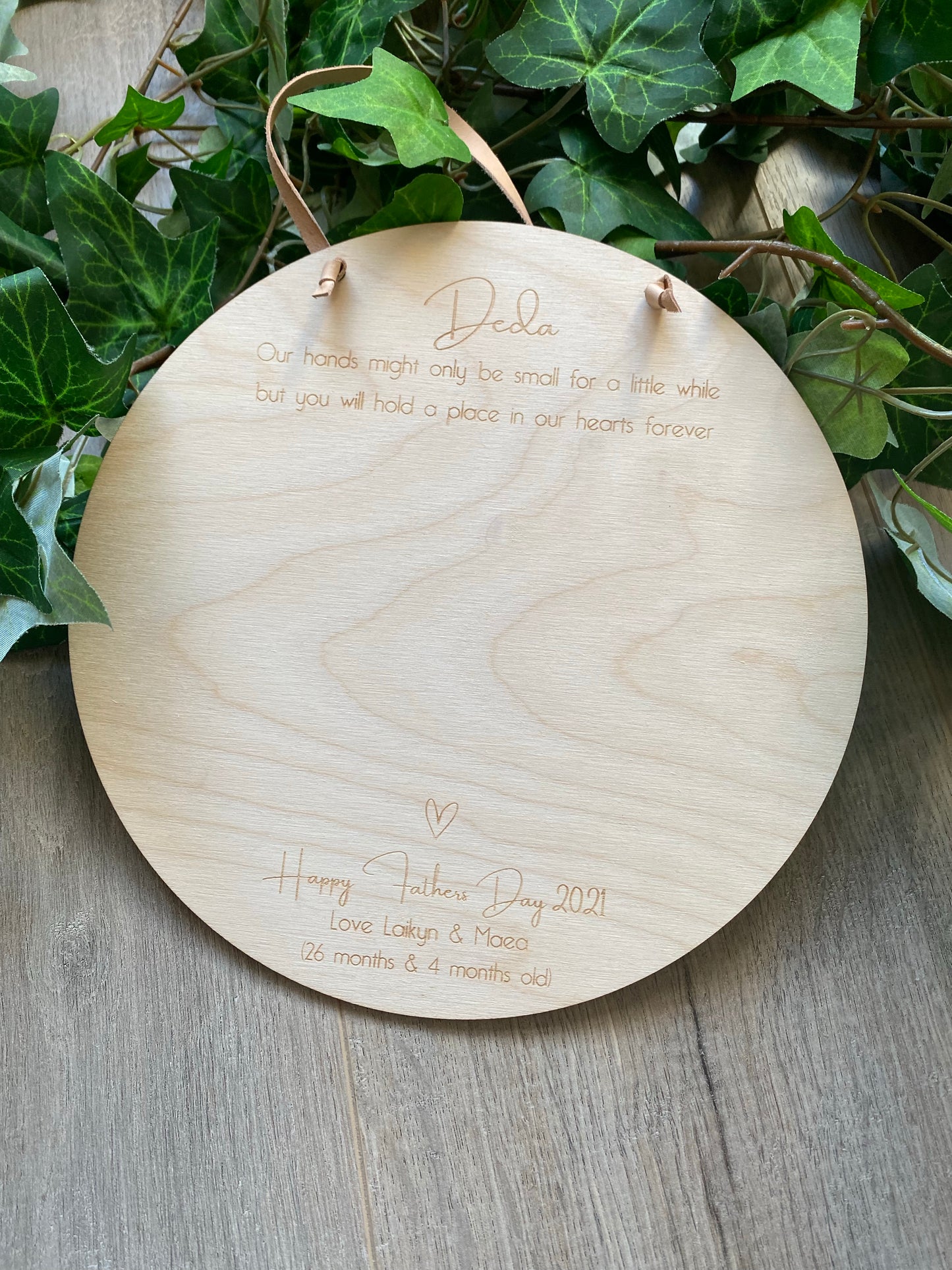 Father’s Day ‘Hand Print’ Plaques