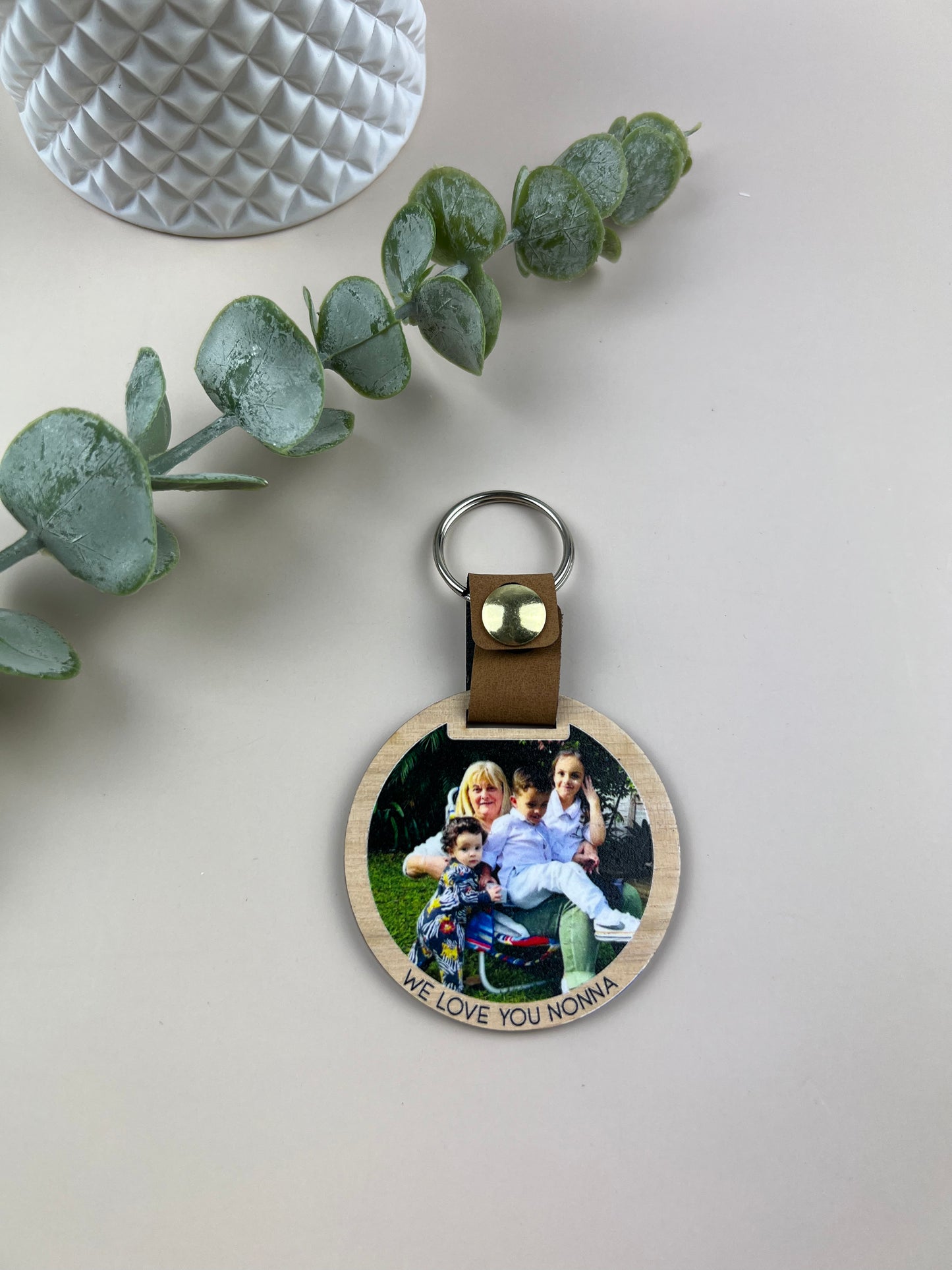 Photo Keyring (Round)