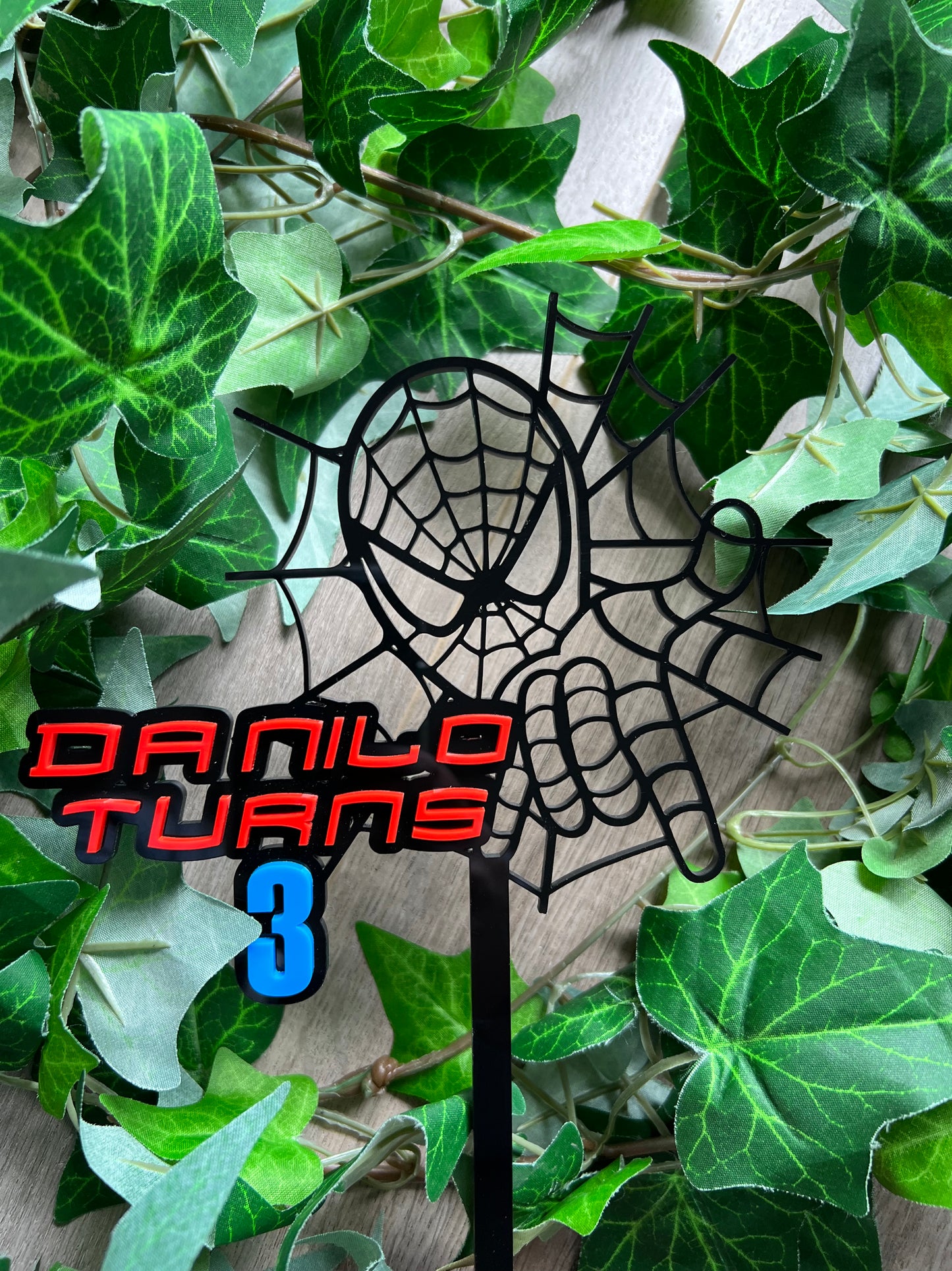 Spiderman Cake Topper