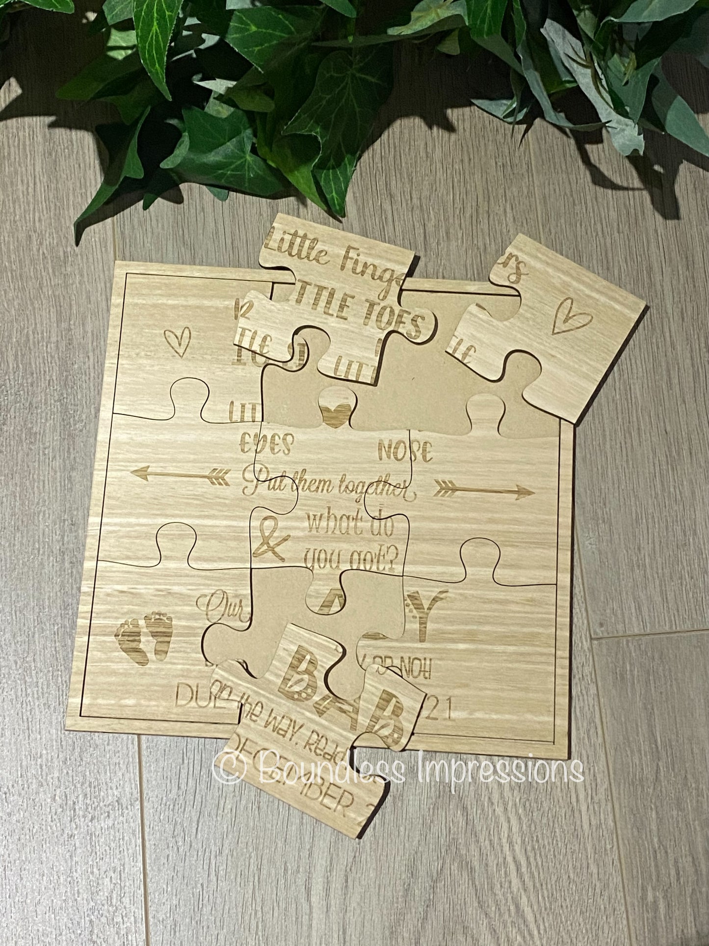 Proposal/Announcement Jigsaw Puzzle