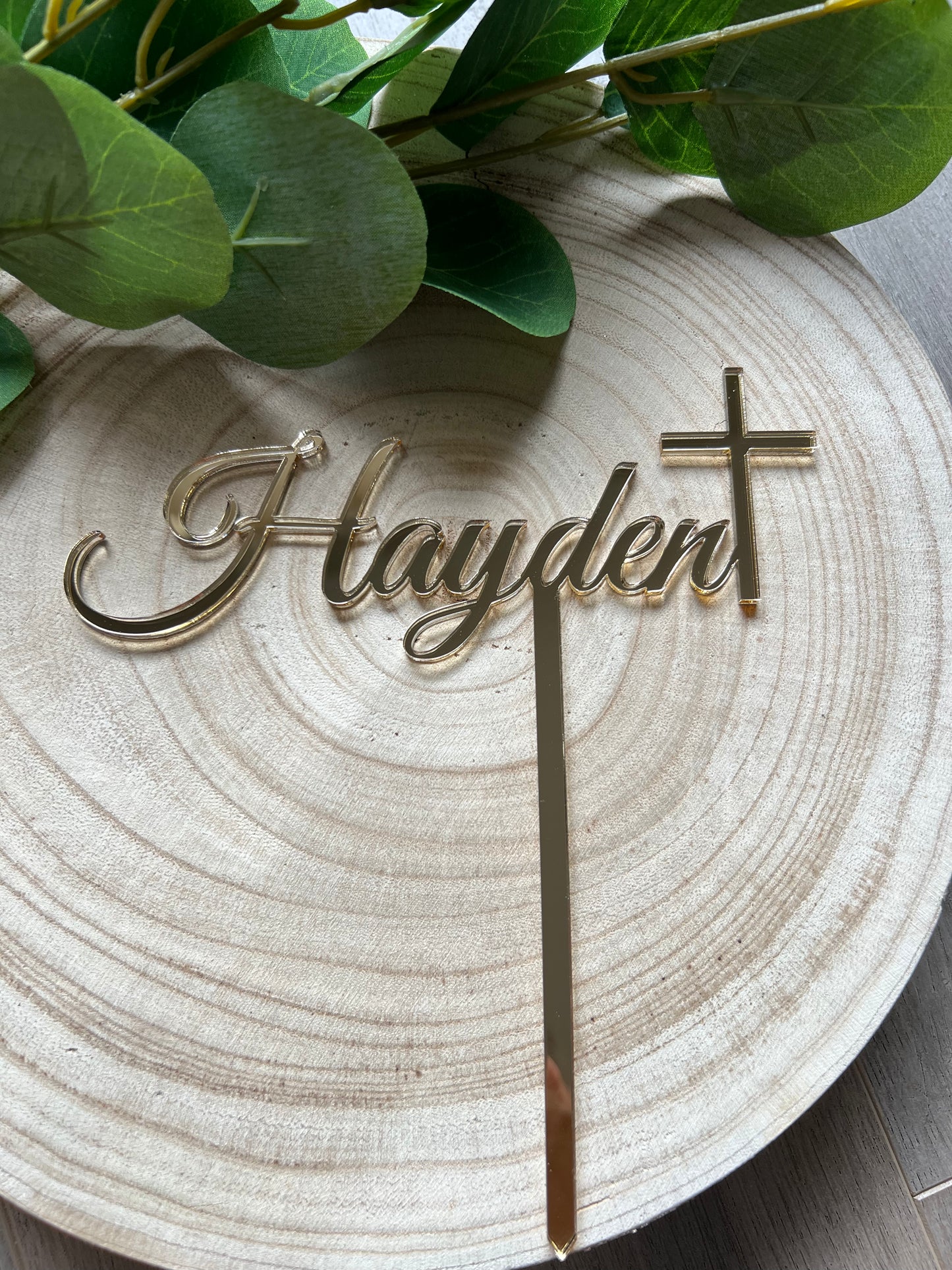 Custom Acrylic Cake Toppers