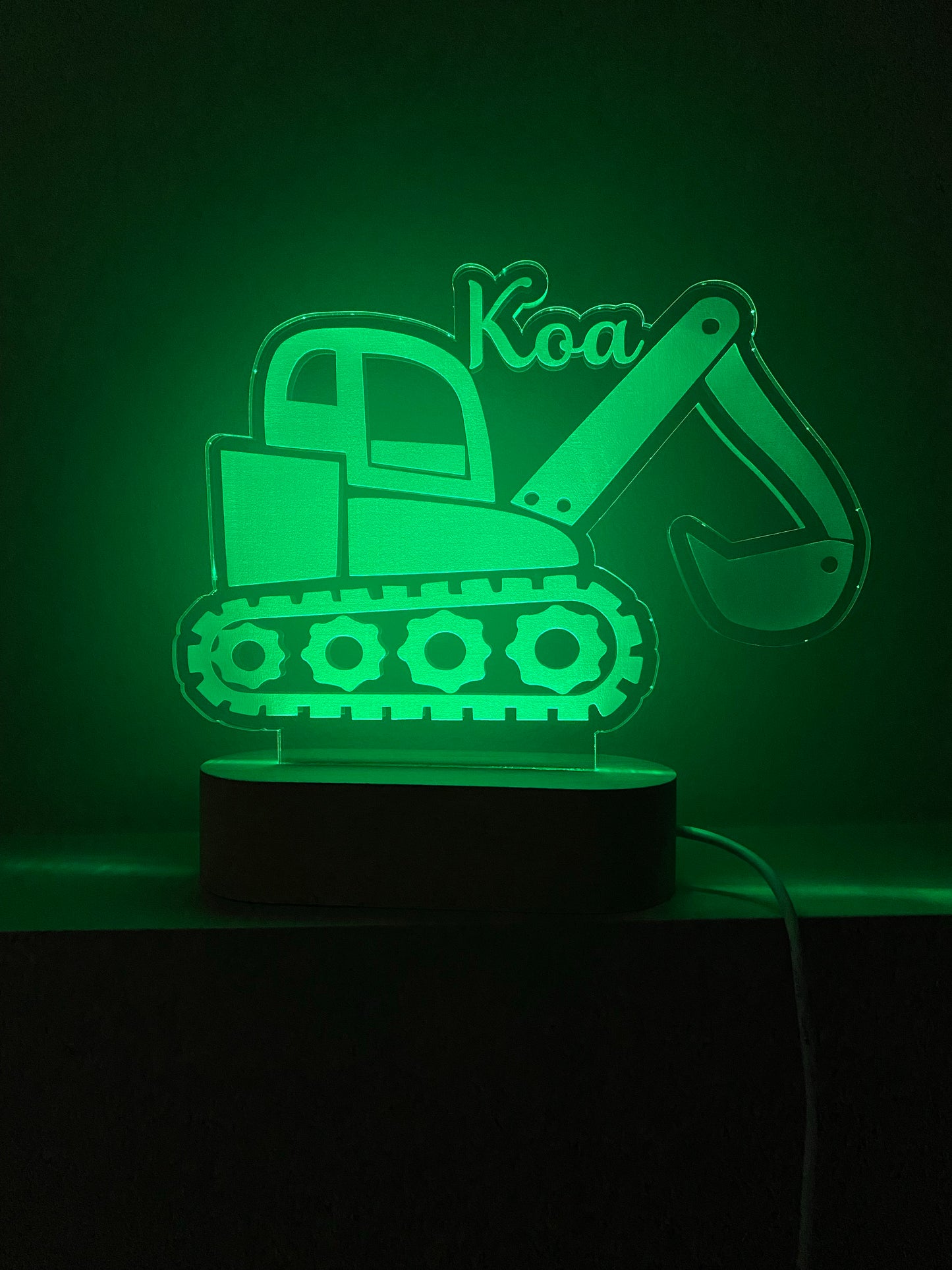 Personalised Character/Shape Night Light