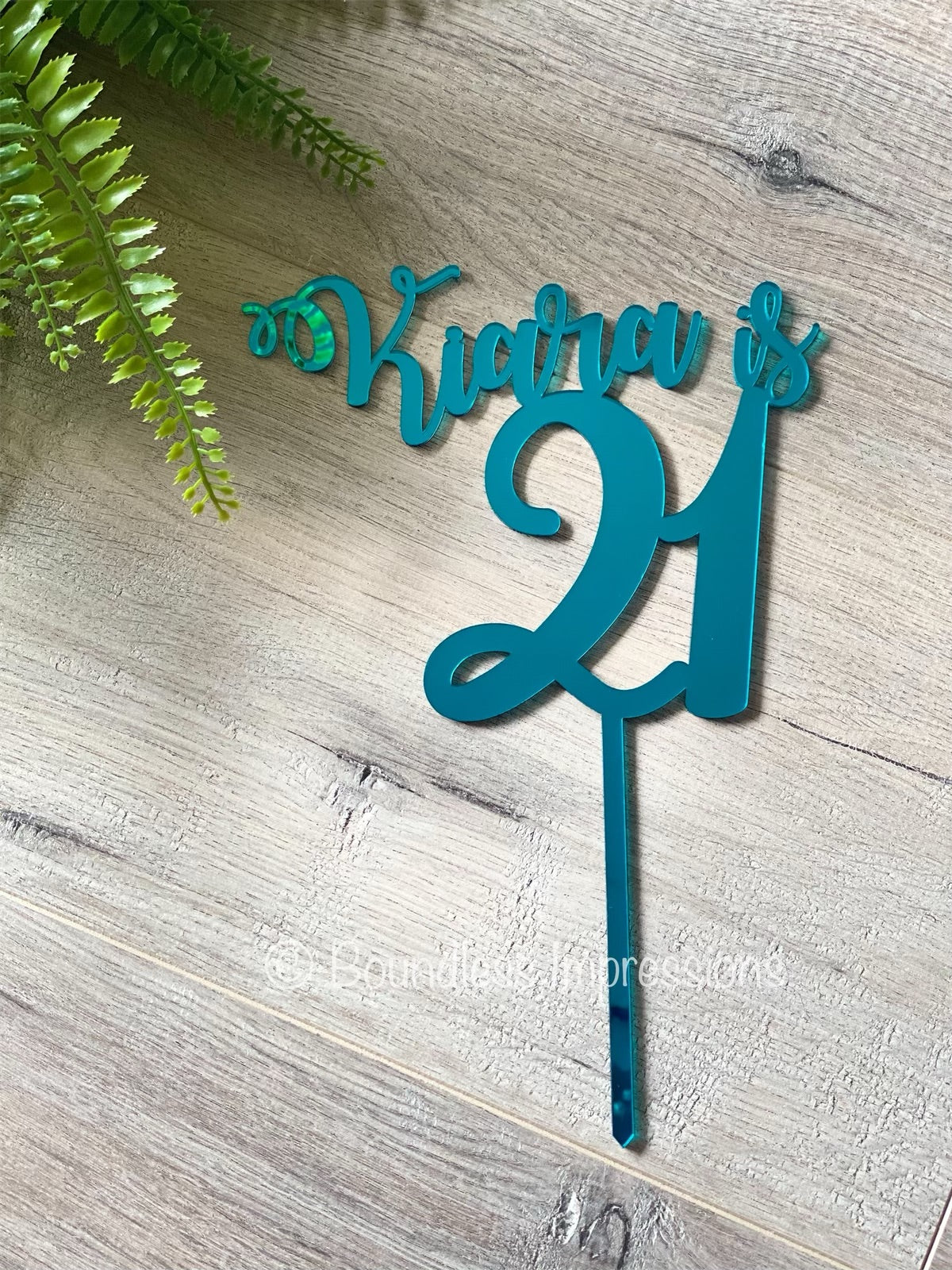 Custom Acrylic Cake Toppers