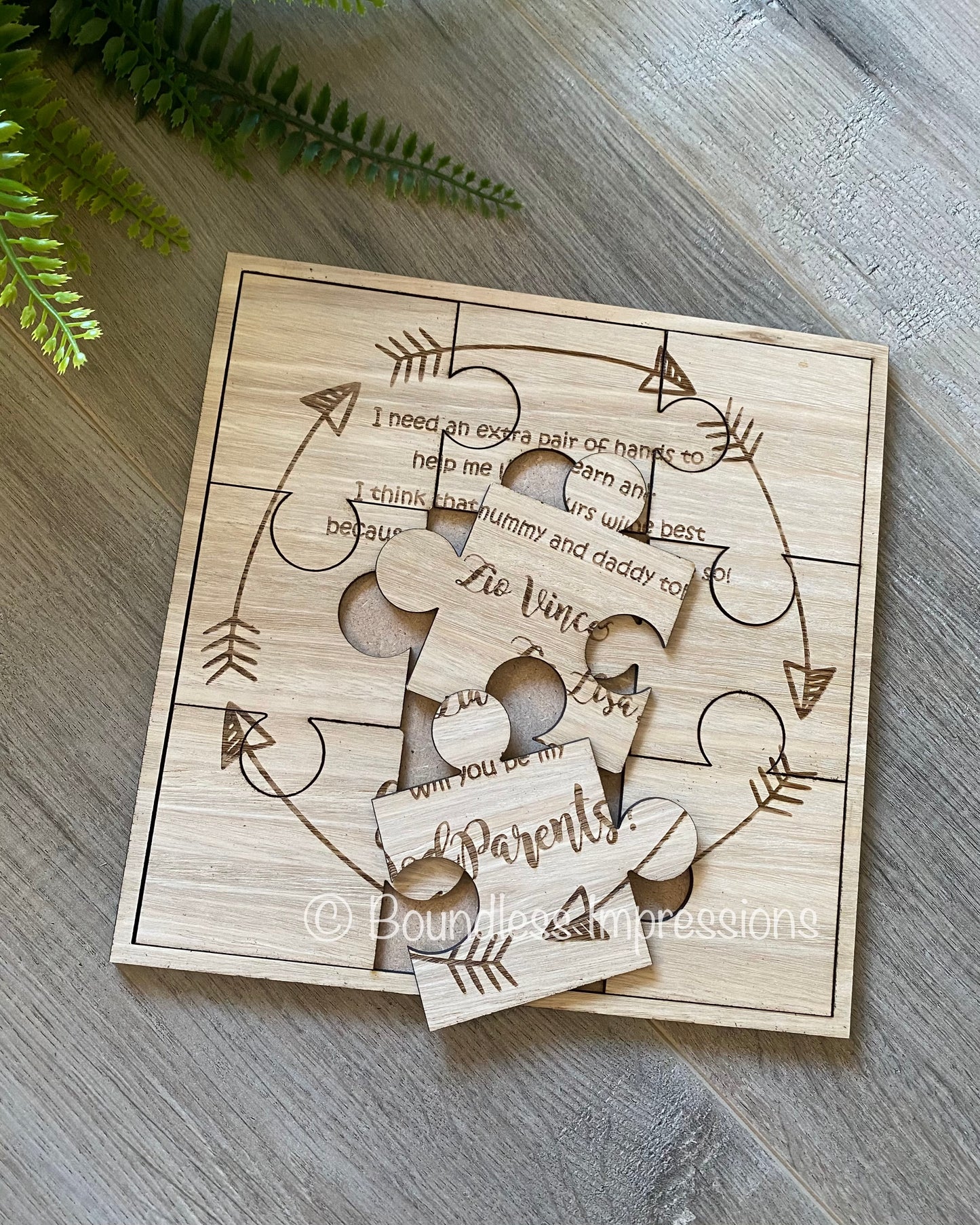 Proposal/Announcement Jigsaw Puzzle