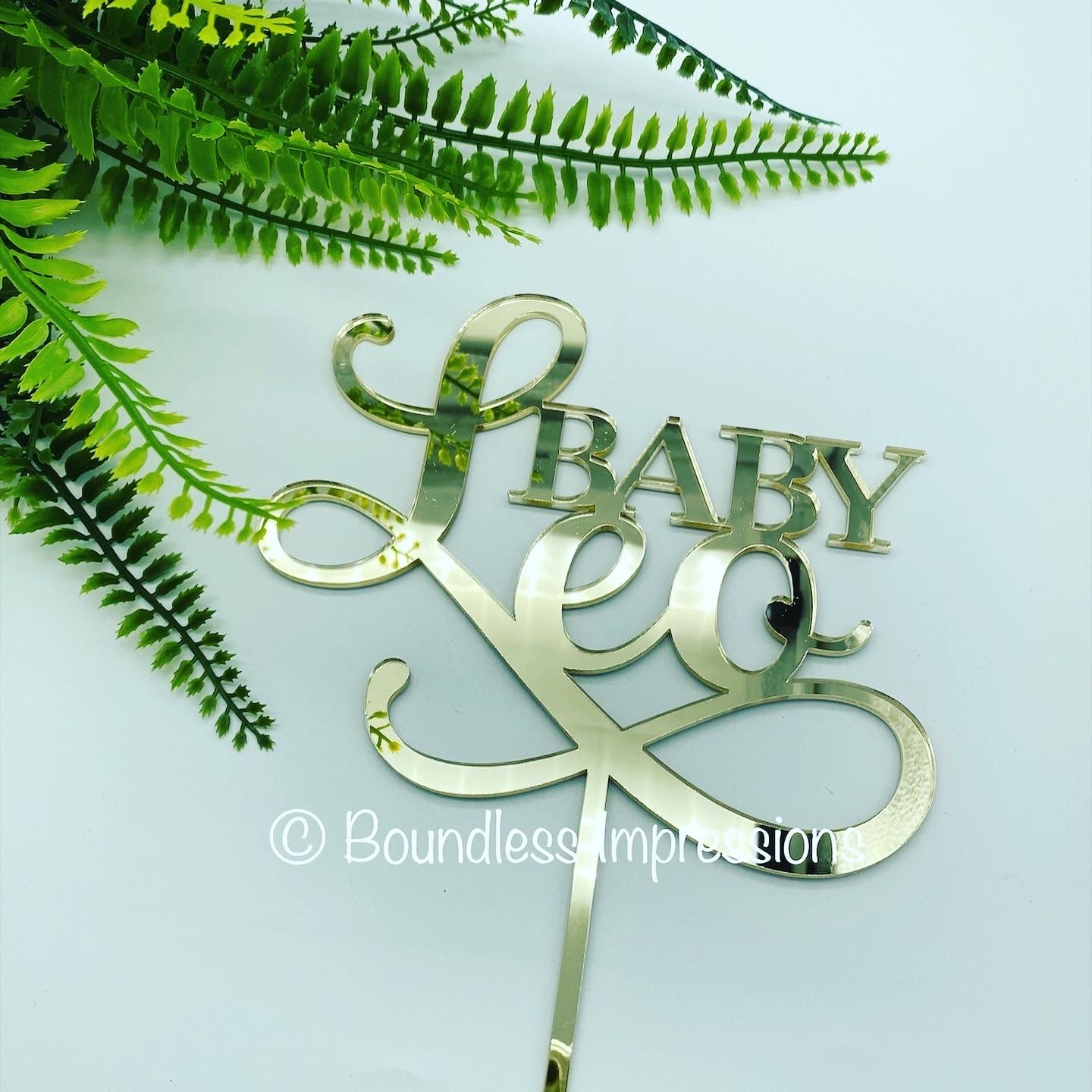 Custom Acrylic Cake Toppers