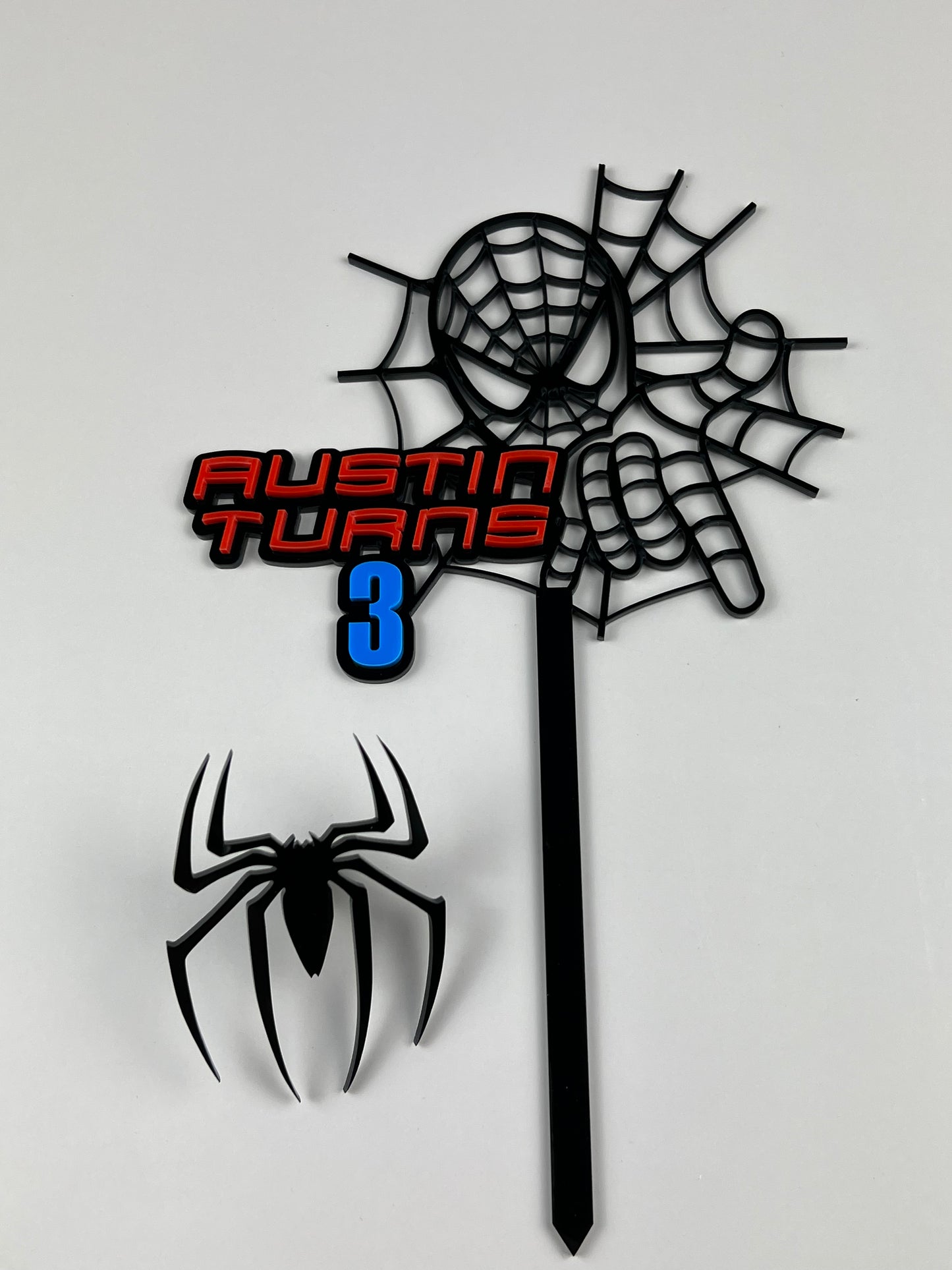 Spiderman Cake Topper