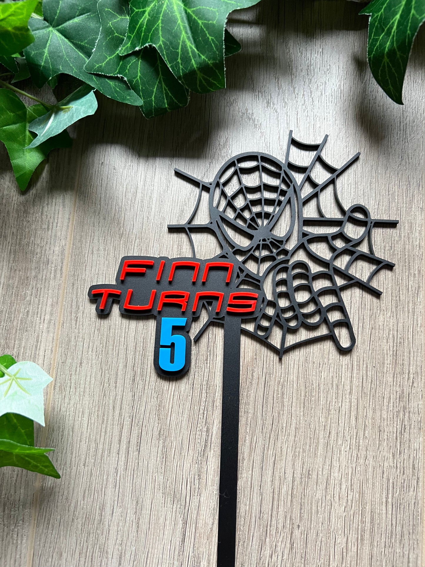 Spiderman Cake Topper