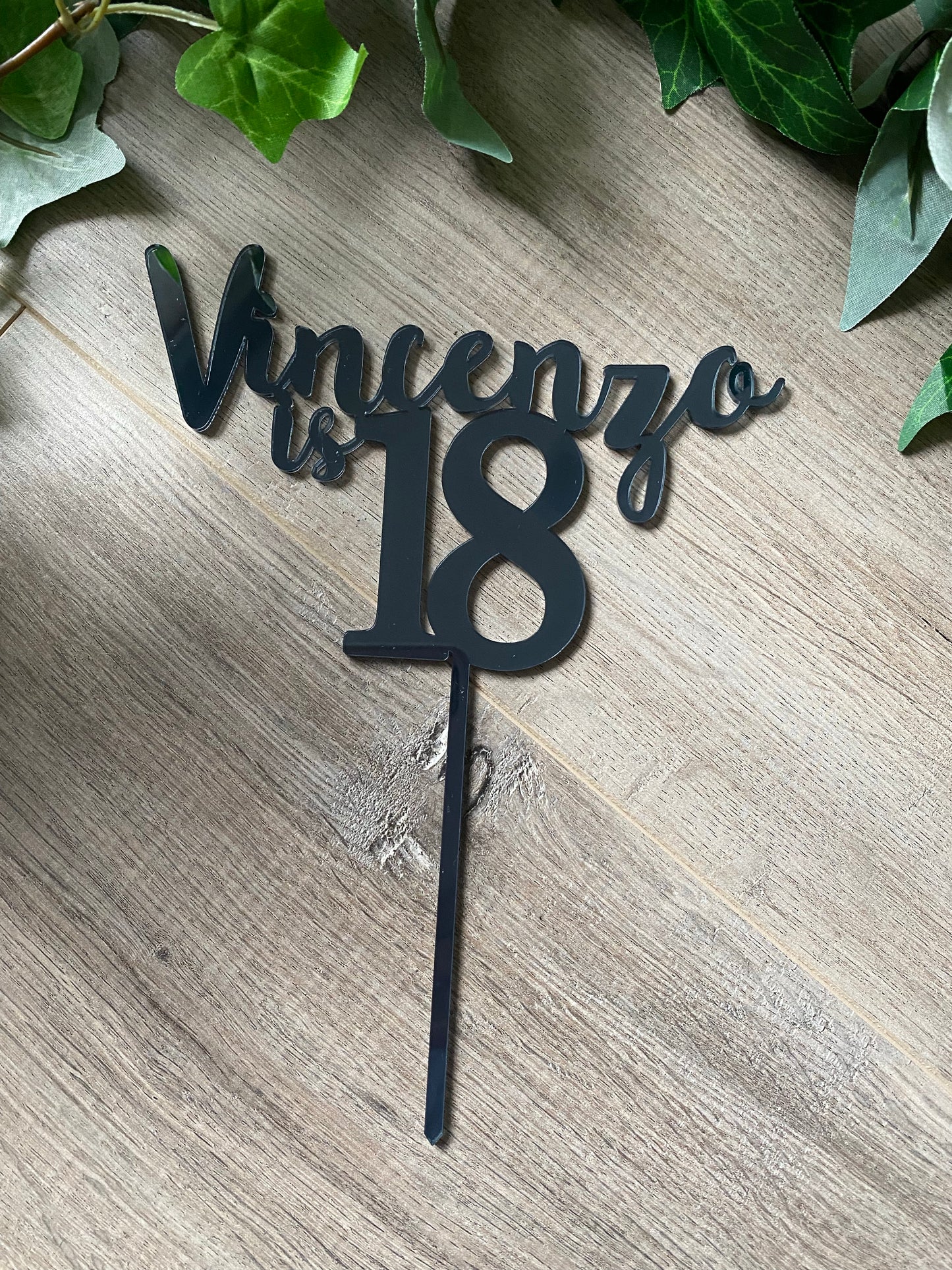 Custom Acrylic Cake Toppers