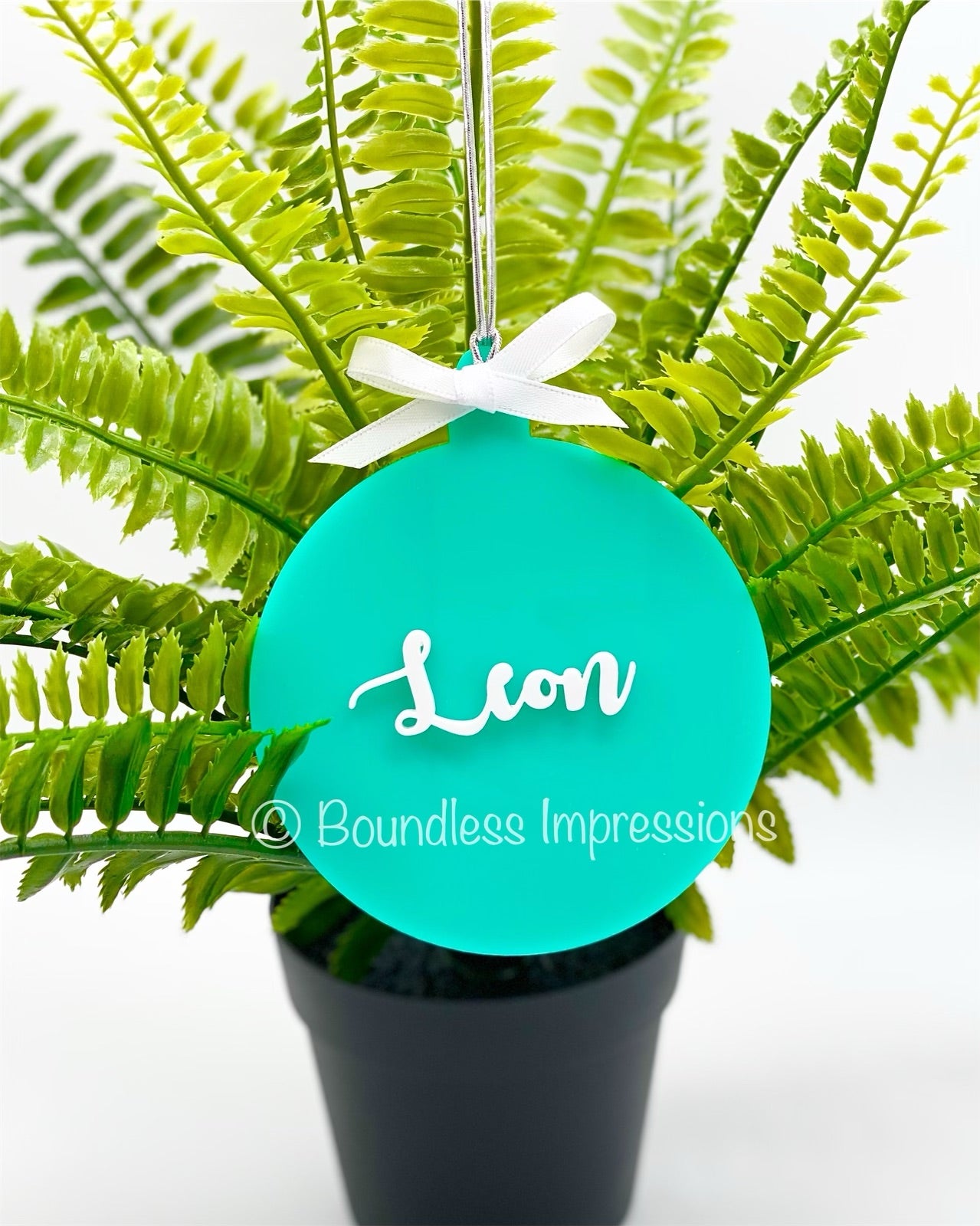 Personalised Acrylic - Christmas Tree Ornaments