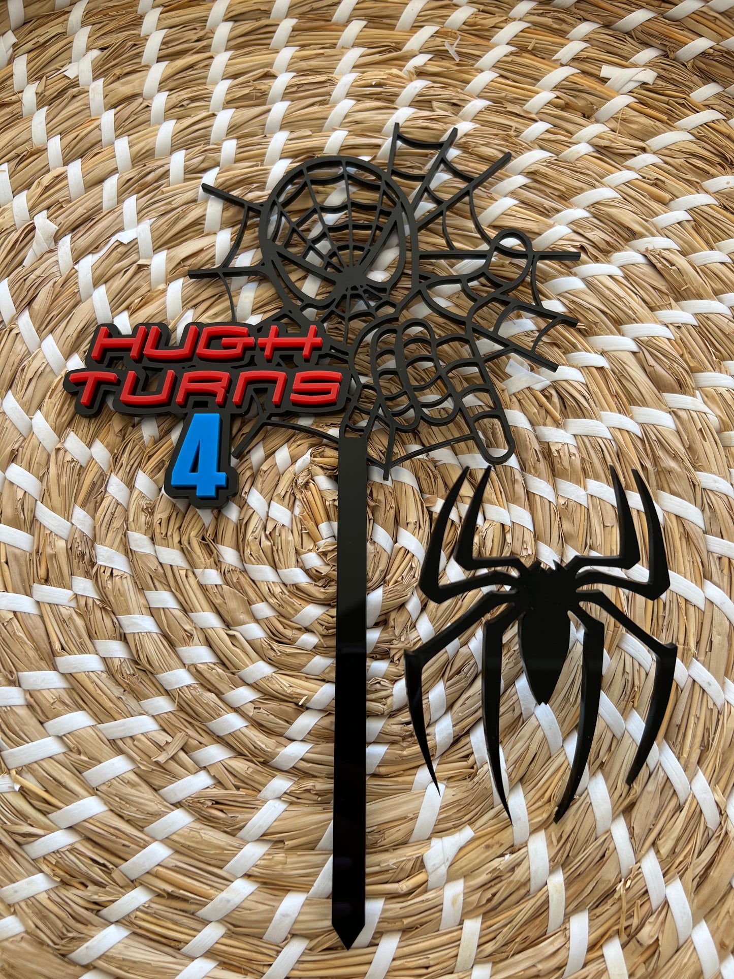 Spiderman Cake Topper