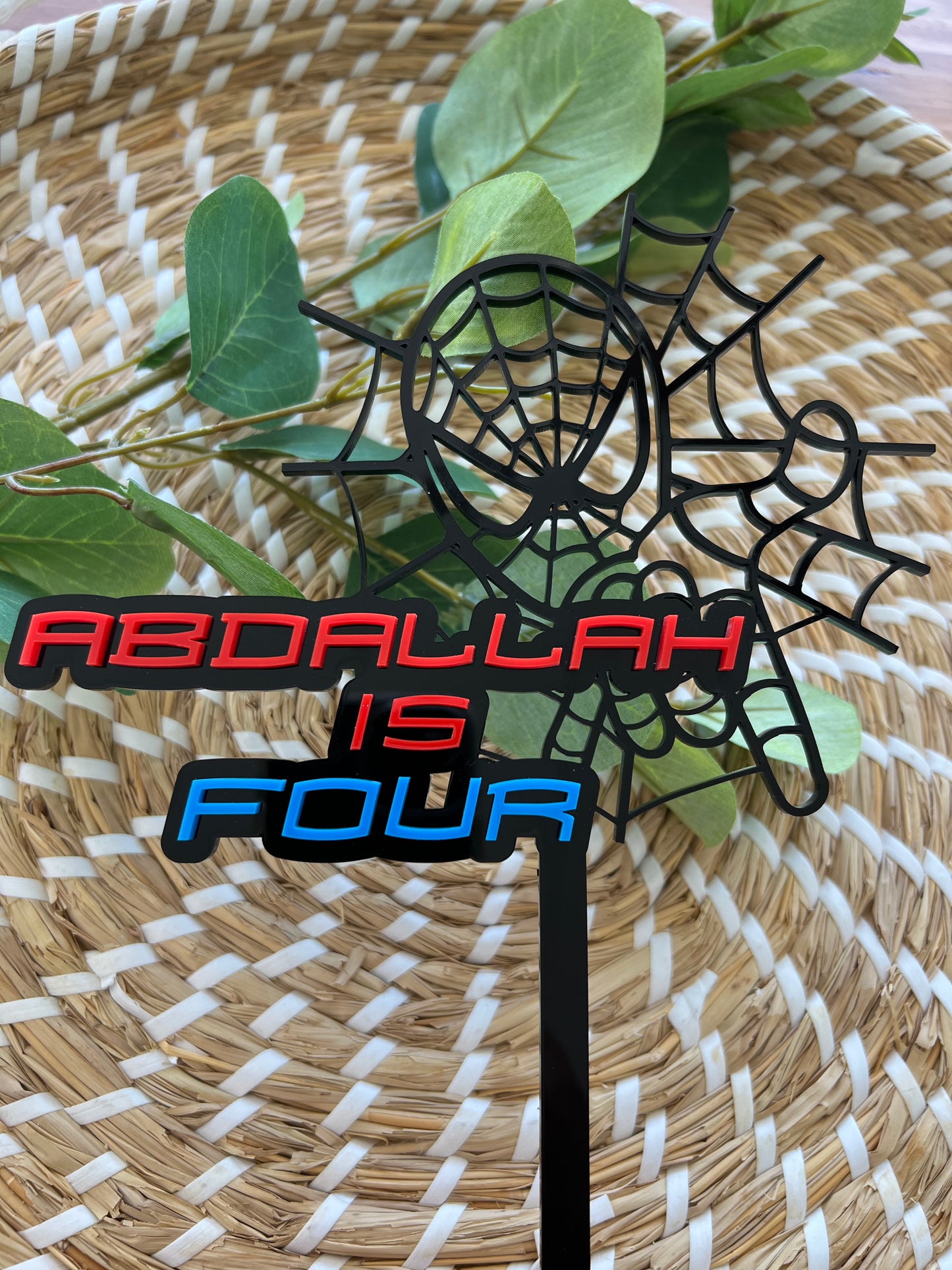 Spiderman Cake Topper
