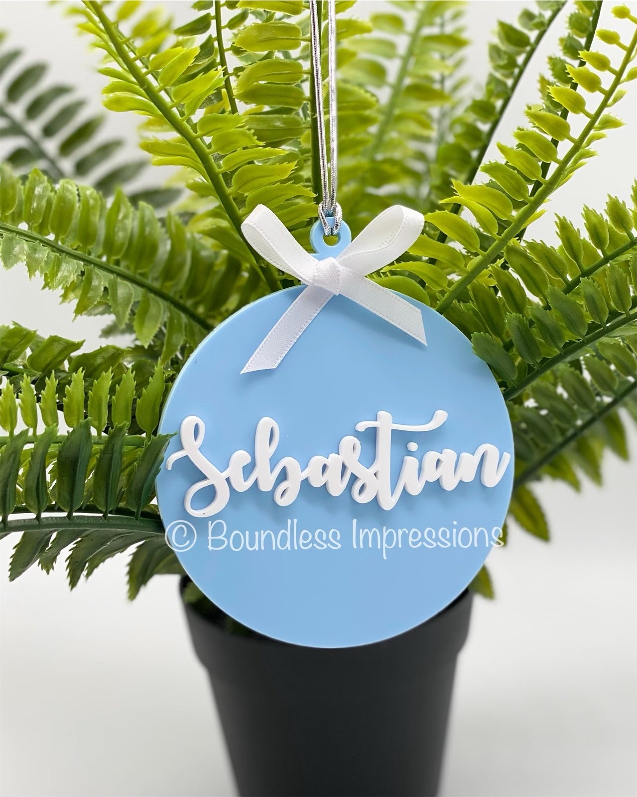 Personalised Acrylic - Christmas Tree Ornaments