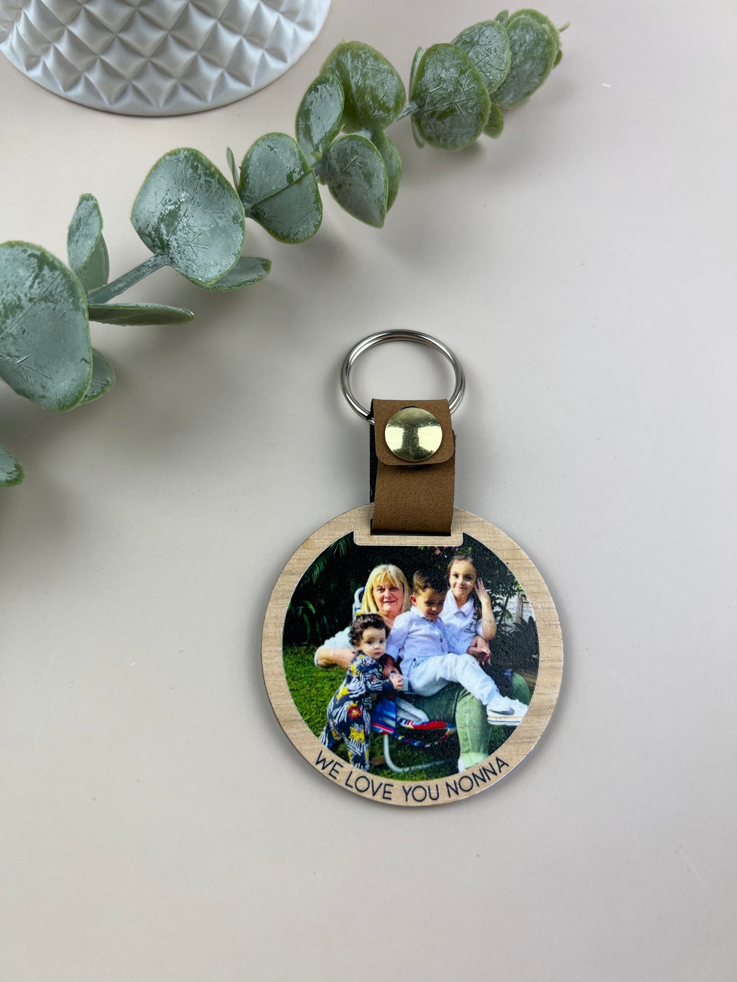 Photo Keyring (Round)