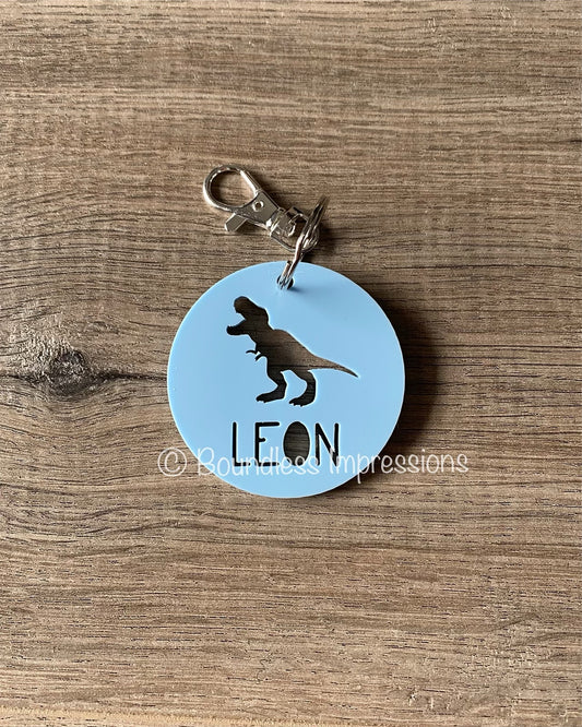 Acrylic Cutout Keyring/Bag Tags