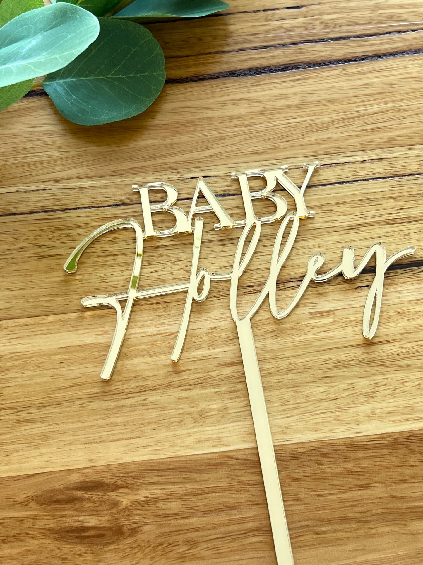 Custom Acrylic Cake Toppers