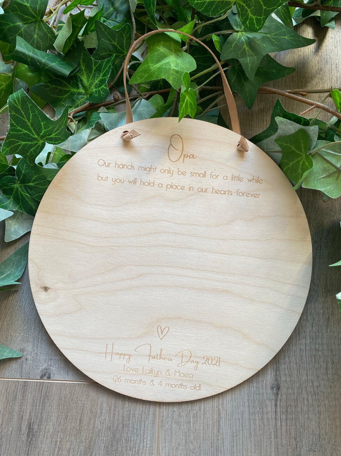 Father’s Day ‘Hand Print’ Plaques