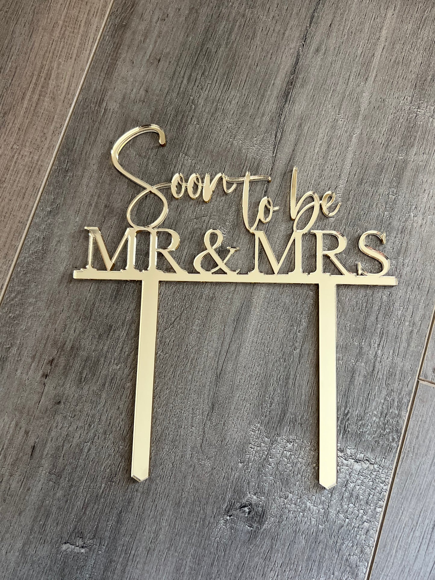Custom Acrylic Cake Toppers