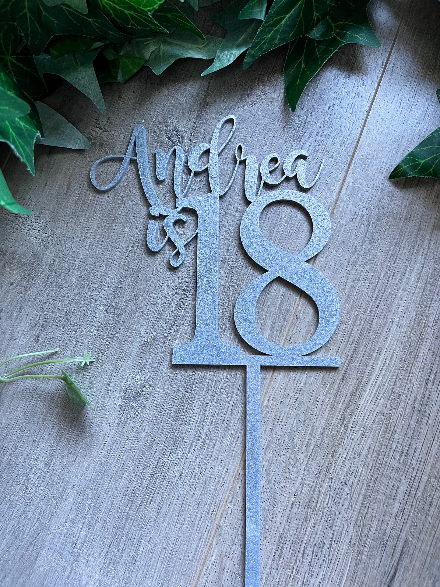 Custom Acrylic Cake Toppers